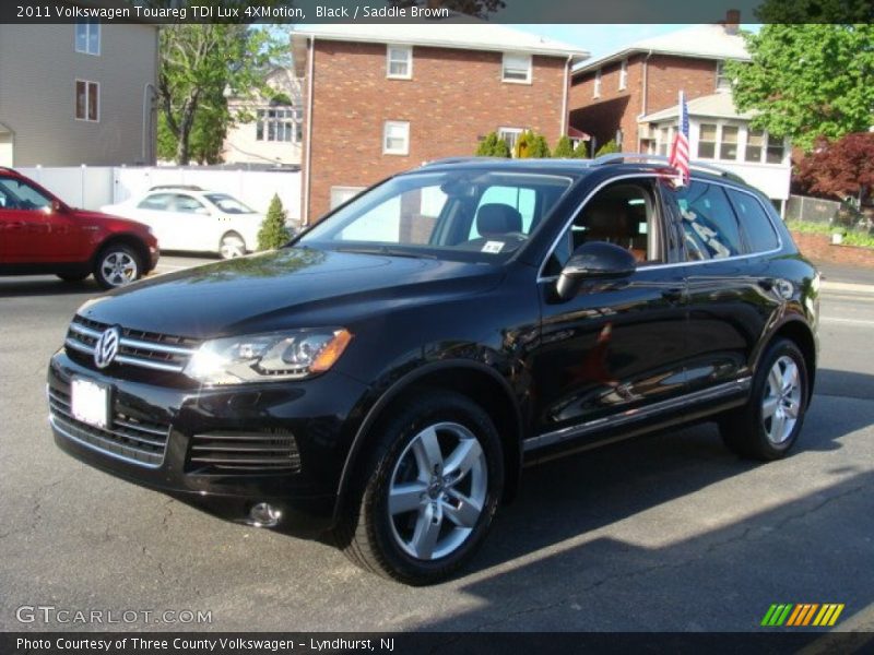 Black / Saddle Brown 2011 Volkswagen Touareg TDI Lux 4XMotion