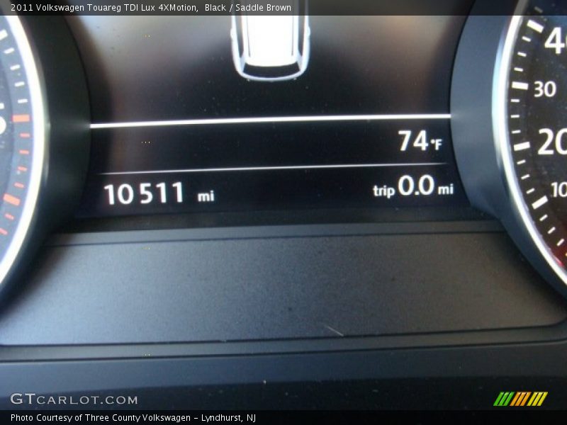Black / Saddle Brown 2011 Volkswagen Touareg TDI Lux 4XMotion