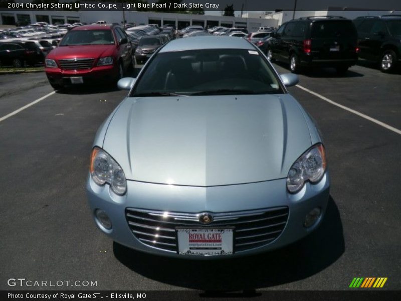 Light Blue Pearl / Dark Slate Gray 2004 Chrysler Sebring Limited Coupe