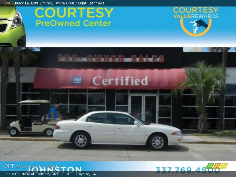 White Opal / Light Cashmere 2005 Buick LeSabre Limited