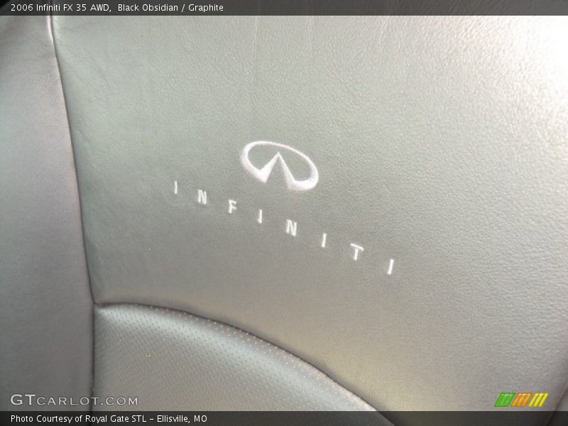 Black Obsidian / Graphite 2006 Infiniti FX 35 AWD