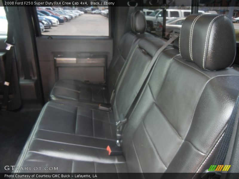 Black / Ebony 2008 Ford F250 Super Duty FX4 Crew Cab 4x4
