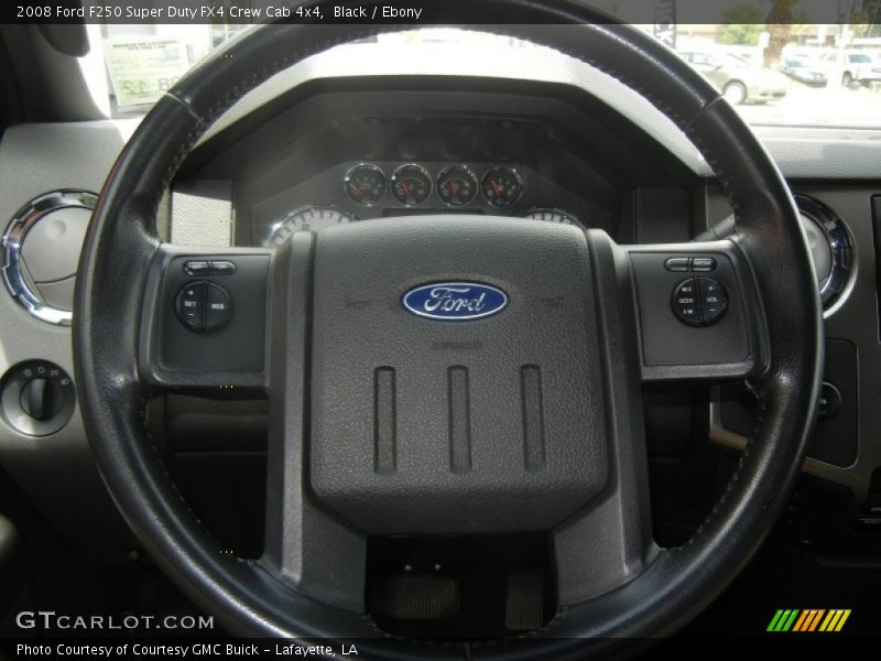 Black / Ebony 2008 Ford F250 Super Duty FX4 Crew Cab 4x4