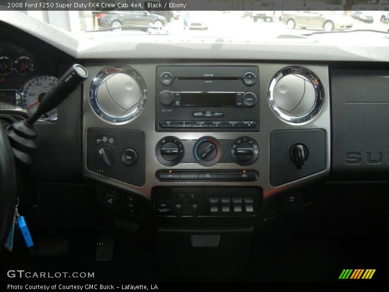 Black / Ebony 2008 Ford F250 Super Duty FX4 Crew Cab 4x4