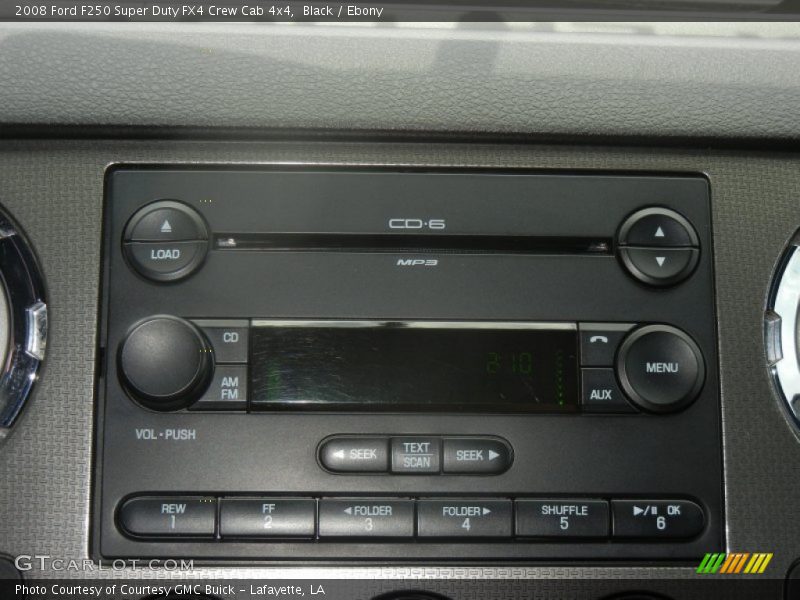 Black / Ebony 2008 Ford F250 Super Duty FX4 Crew Cab 4x4