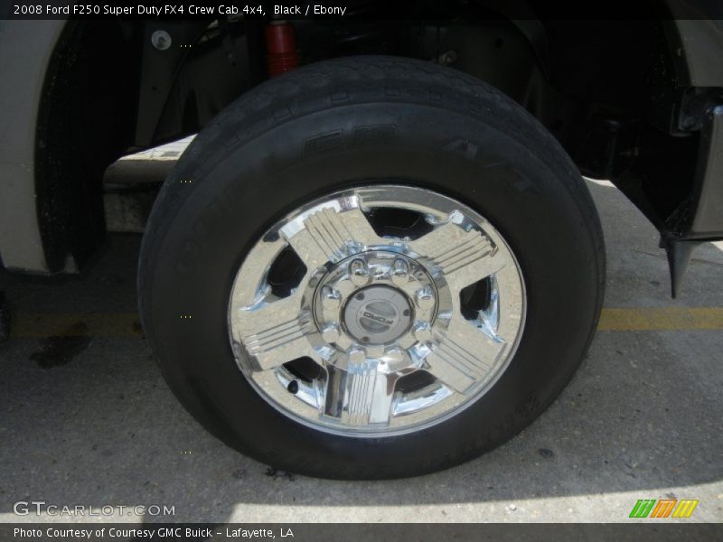 Black / Ebony 2008 Ford F250 Super Duty FX4 Crew Cab 4x4