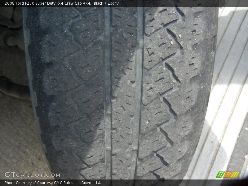 Black / Ebony 2008 Ford F250 Super Duty FX4 Crew Cab 4x4