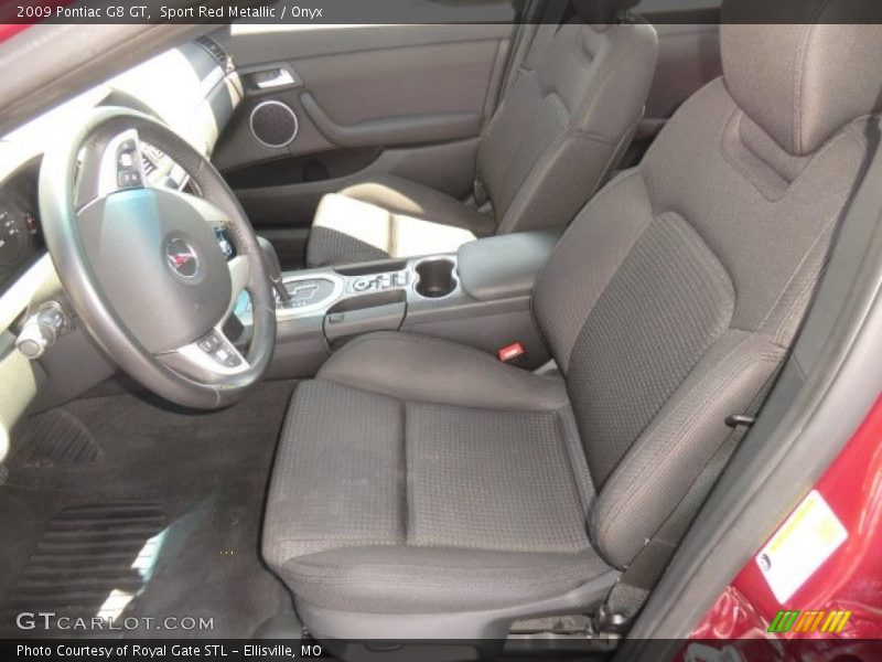 Sport Red Metallic / Onyx 2009 Pontiac G8 GT