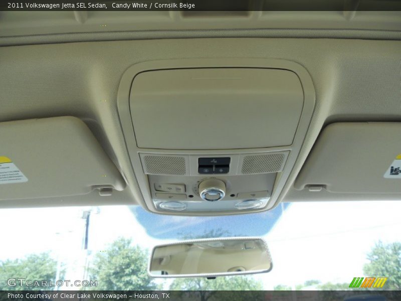 Candy White / Cornsilk Beige 2011 Volkswagen Jetta SEL Sedan