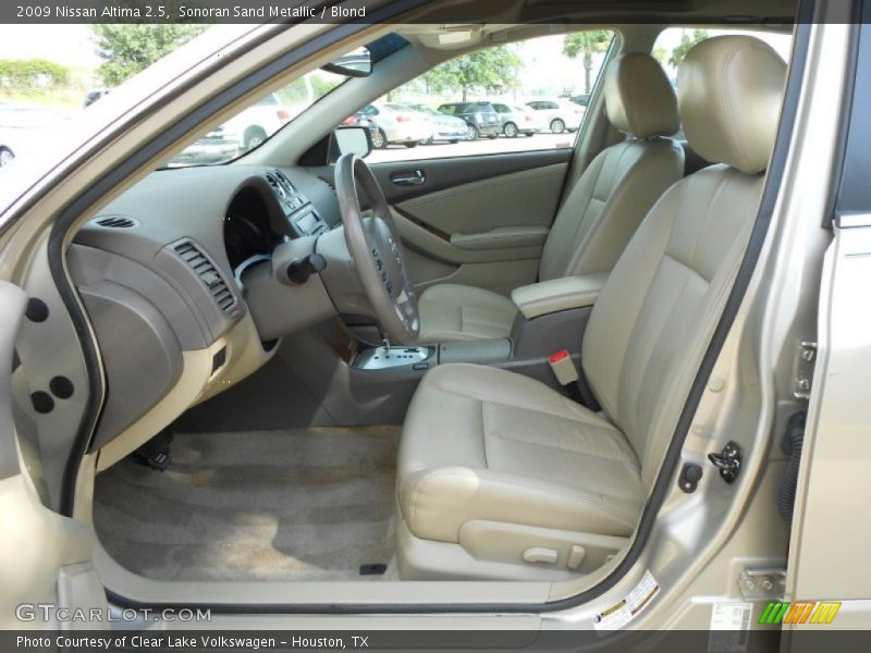 Sonoran Sand Metallic / Blond 2009 Nissan Altima 2.5