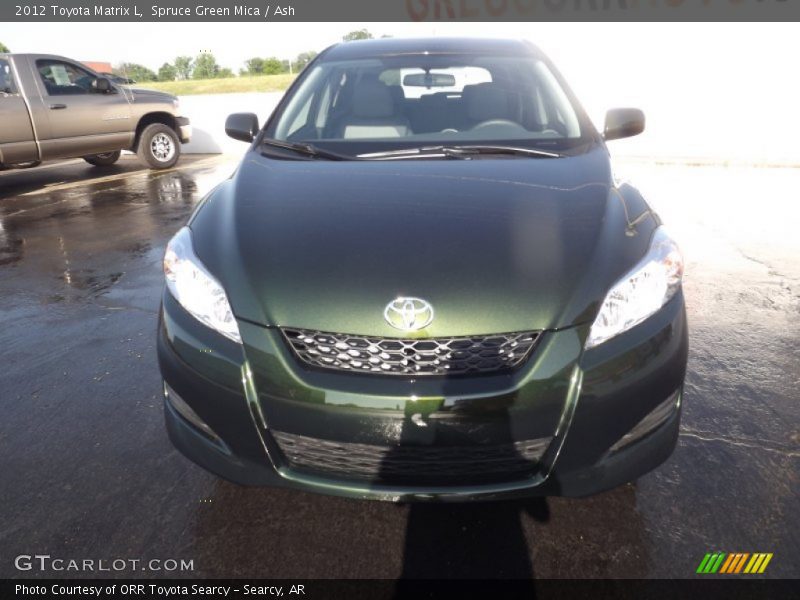 Spruce Green Mica / Ash 2012 Toyota Matrix L