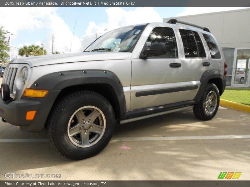 Bright Silver Metallic / Medium Slate Gray 2005 Jeep Liberty Renegade