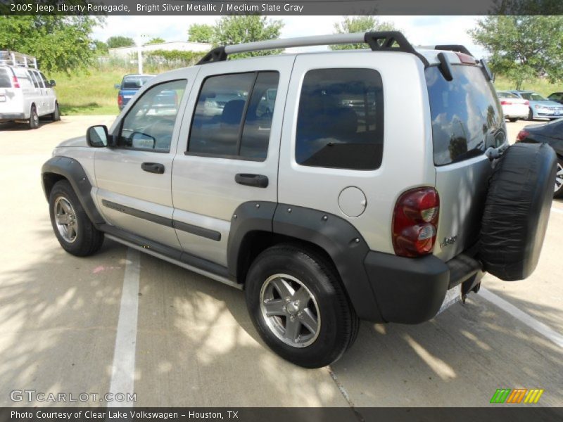 Bright Silver Metallic / Medium Slate Gray 2005 Jeep Liberty Renegade