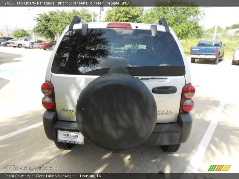 Bright Silver Metallic / Medium Slate Gray 2005 Jeep Liberty Renegade
