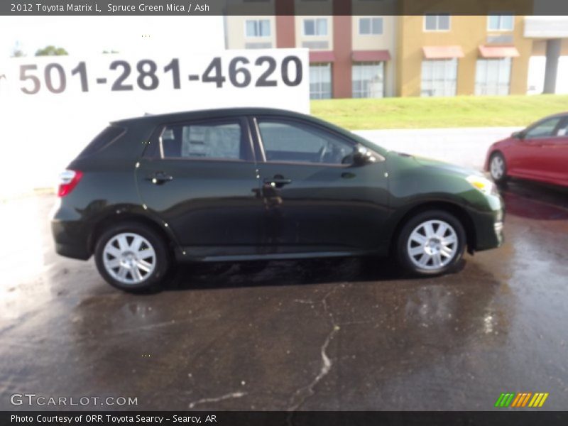 Spruce Green Mica / Ash 2012 Toyota Matrix L