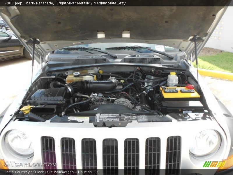 Bright Silver Metallic / Medium Slate Gray 2005 Jeep Liberty Renegade