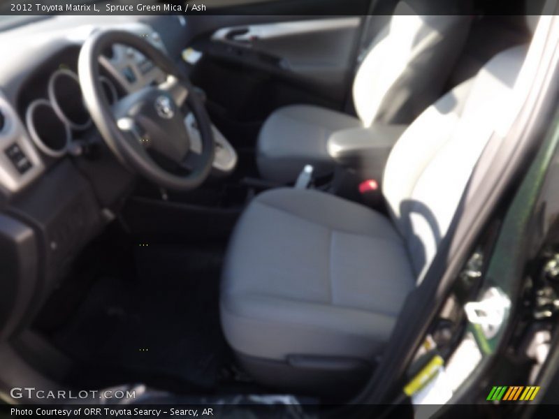 Spruce Green Mica / Ash 2012 Toyota Matrix L
