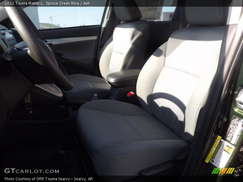 Spruce Green Mica / Ash 2012 Toyota Matrix L