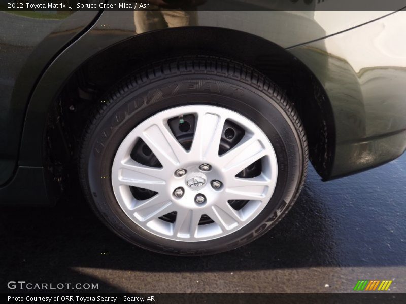 Spruce Green Mica / Ash 2012 Toyota Matrix L