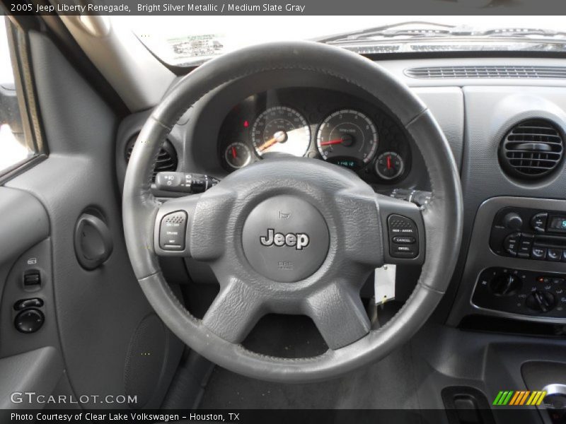 Bright Silver Metallic / Medium Slate Gray 2005 Jeep Liberty Renegade