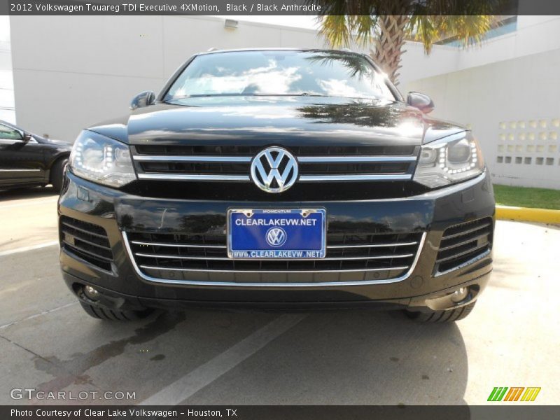 Black / Black Anthracite 2012 Volkswagen Touareg TDI Executive 4XMotion