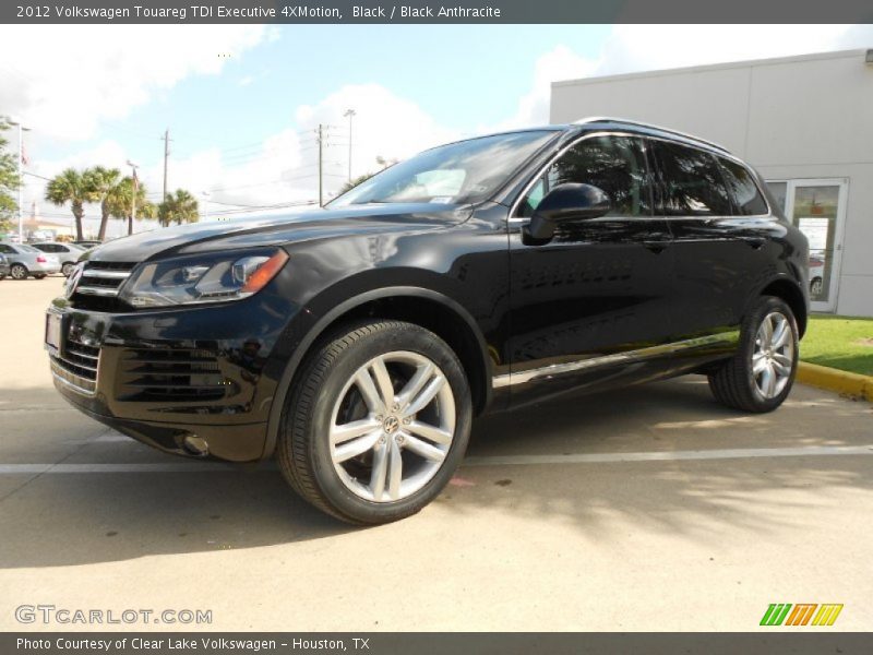 Black / Black Anthracite 2012 Volkswagen Touareg TDI Executive 4XMotion