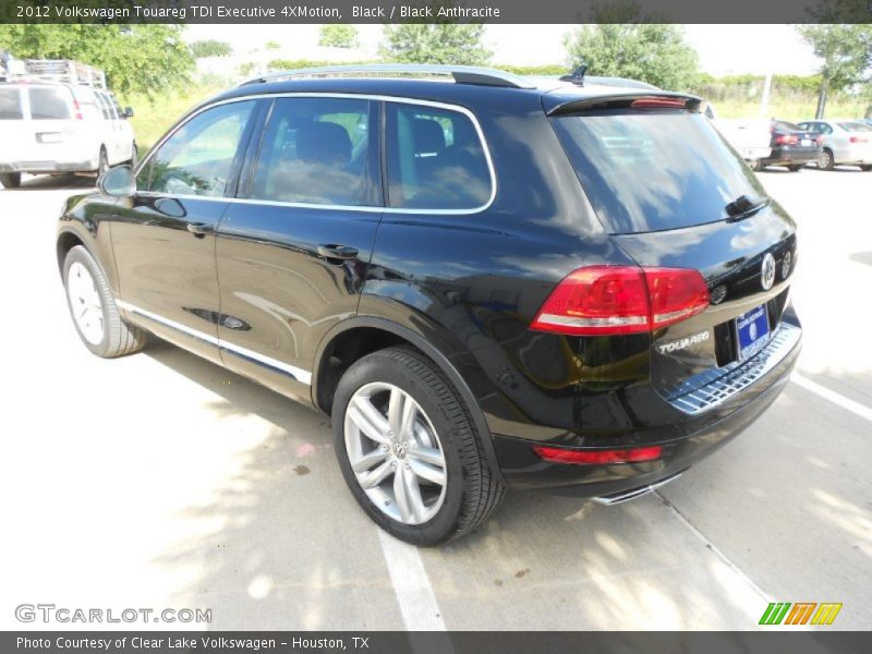 Black / Black Anthracite 2012 Volkswagen Touareg TDI Executive 4XMotion