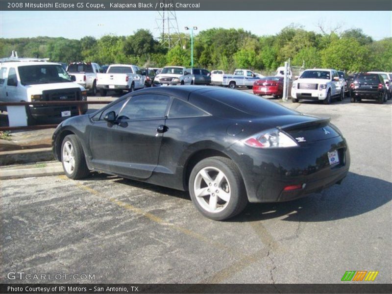 Kalapana Black / Dark Charcoal 2008 Mitsubishi Eclipse GS Coupe