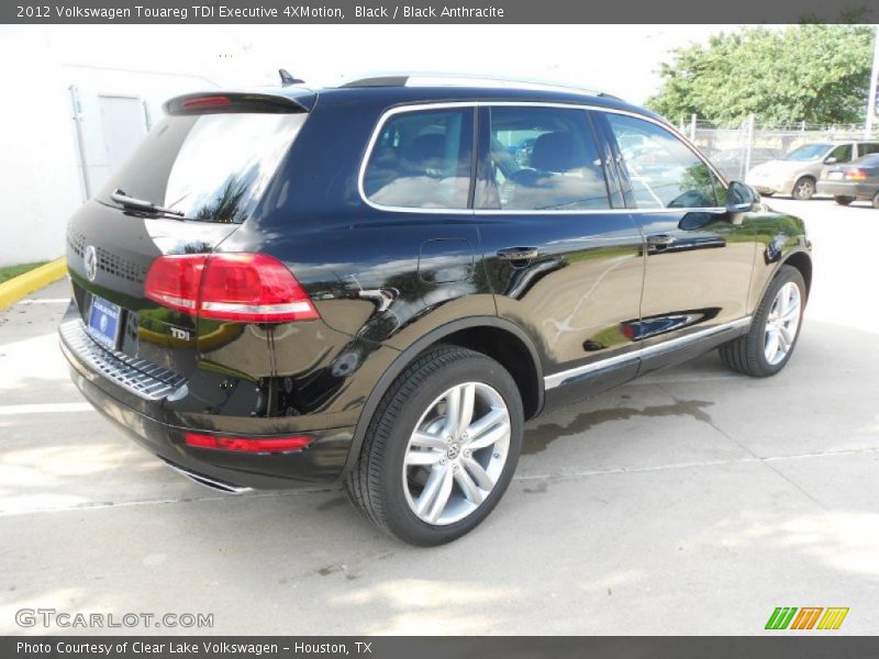 Black / Black Anthracite 2012 Volkswagen Touareg TDI Executive 4XMotion