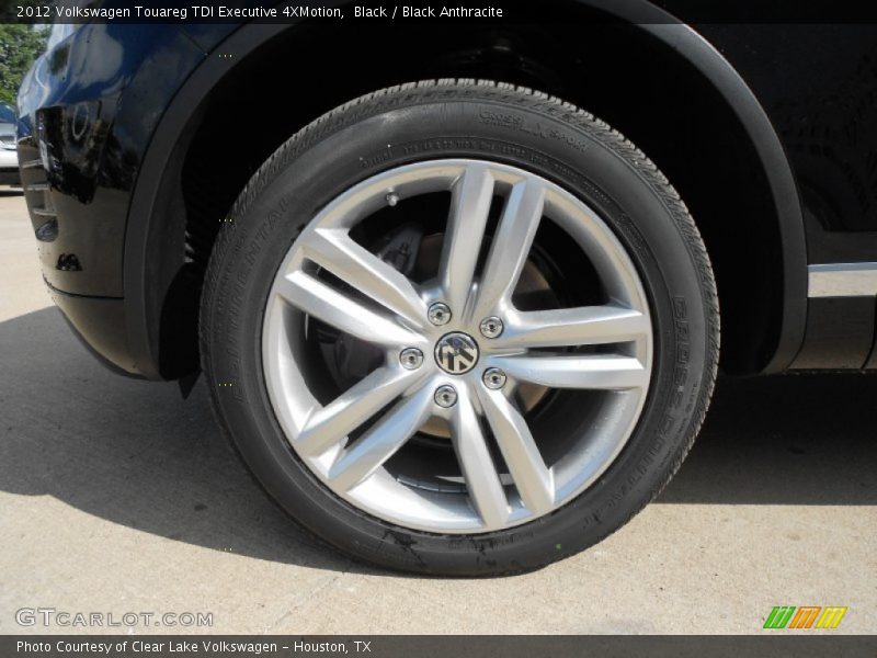 Black / Black Anthracite 2012 Volkswagen Touareg TDI Executive 4XMotion