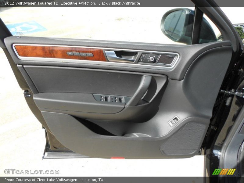 Black / Black Anthracite 2012 Volkswagen Touareg TDI Executive 4XMotion