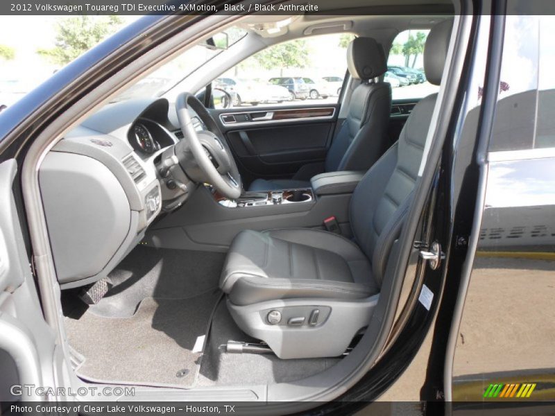Black / Black Anthracite 2012 Volkswagen Touareg TDI Executive 4XMotion