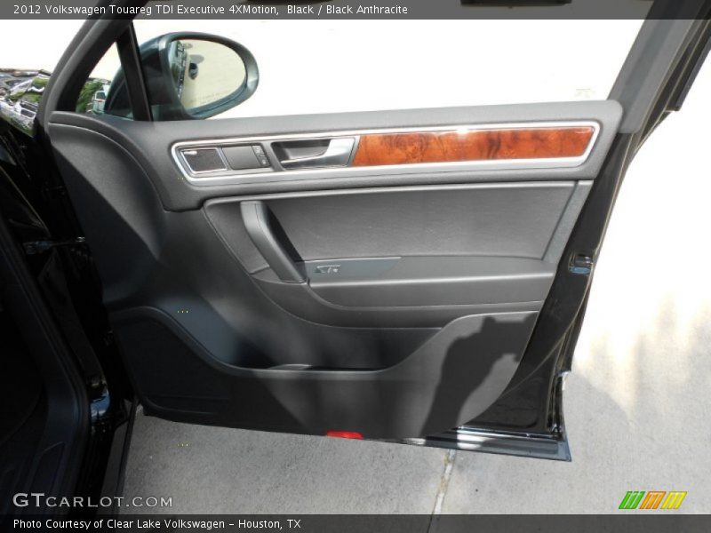 Black / Black Anthracite 2012 Volkswagen Touareg TDI Executive 4XMotion