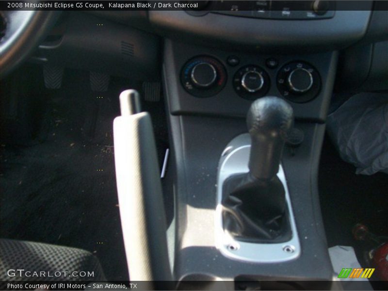 Kalapana Black / Dark Charcoal 2008 Mitsubishi Eclipse GS Coupe