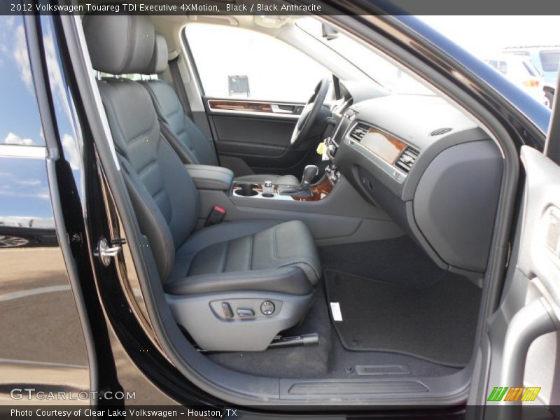 Black / Black Anthracite 2012 Volkswagen Touareg TDI Executive 4XMotion