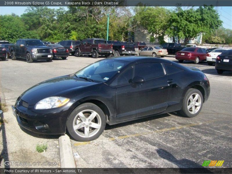 Kalapana Black / Dark Charcoal 2008 Mitsubishi Eclipse GS Coupe
