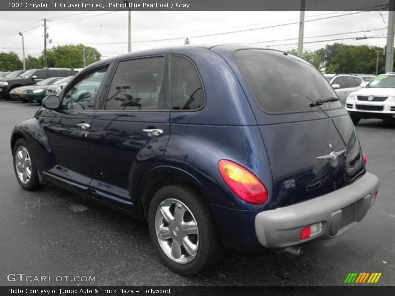 Patriot Blue Pearlcoat / Gray 2002 Chrysler PT Cruiser Limited