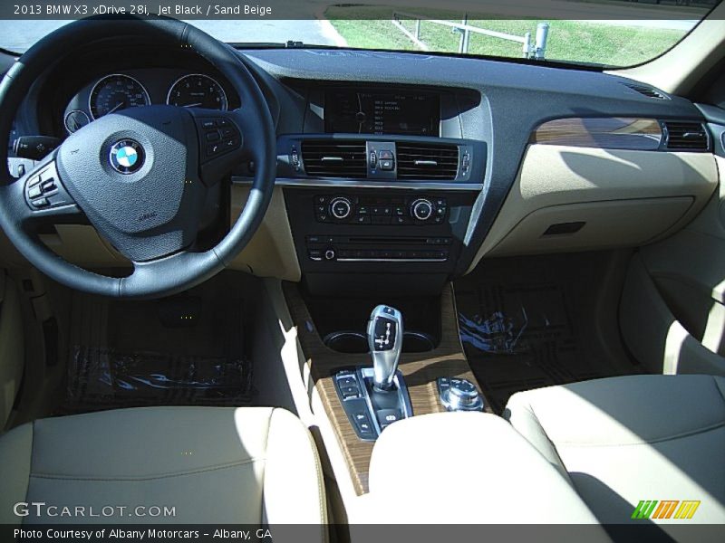 Jet Black / Sand Beige 2013 BMW X3 xDrive 28i