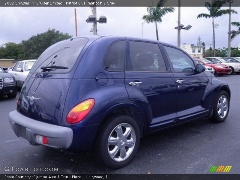 Patriot Blue Pearlcoat / Gray 2002 Chrysler PT Cruiser Limited