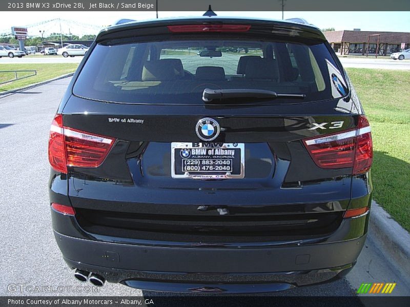 Jet Black / Sand Beige 2013 BMW X3 xDrive 28i
