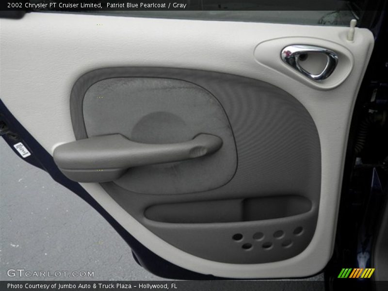 Patriot Blue Pearlcoat / Gray 2002 Chrysler PT Cruiser Limited