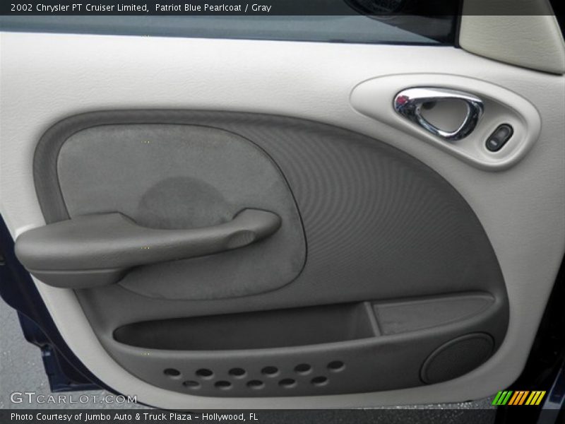 Patriot Blue Pearlcoat / Gray 2002 Chrysler PT Cruiser Limited