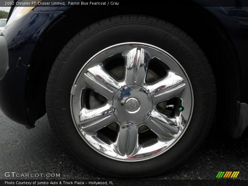 Patriot Blue Pearlcoat / Gray 2002 Chrysler PT Cruiser Limited