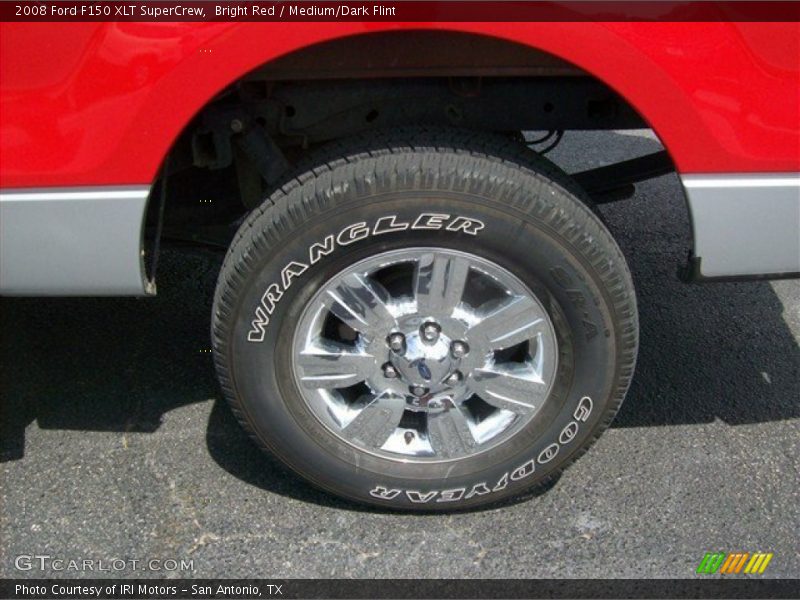 Bright Red / Medium/Dark Flint 2008 Ford F150 XLT SuperCrew