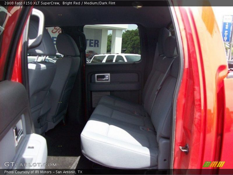 Bright Red / Medium/Dark Flint 2008 Ford F150 XLT SuperCrew