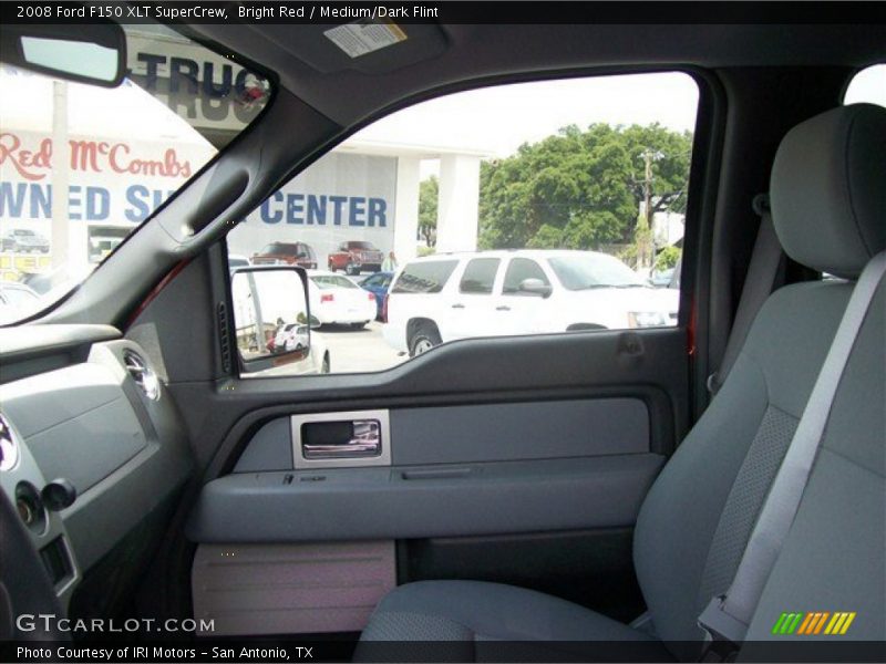 Bright Red / Medium/Dark Flint 2008 Ford F150 XLT SuperCrew
