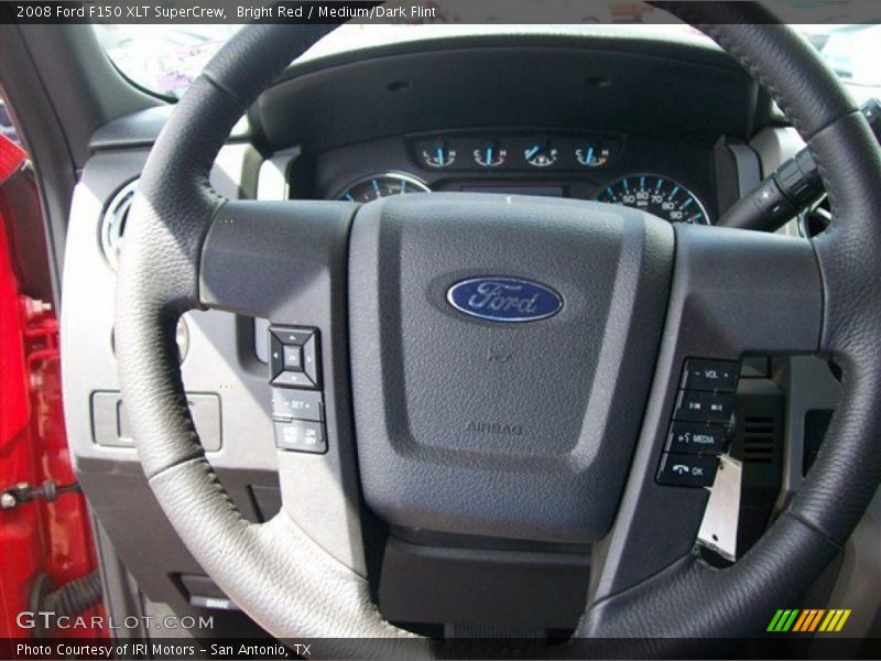 Bright Red / Medium/Dark Flint 2008 Ford F150 XLT SuperCrew