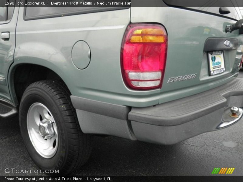 Evergreen Frost Metallic / Medium Prairie Tan 1998 Ford Explorer XLT