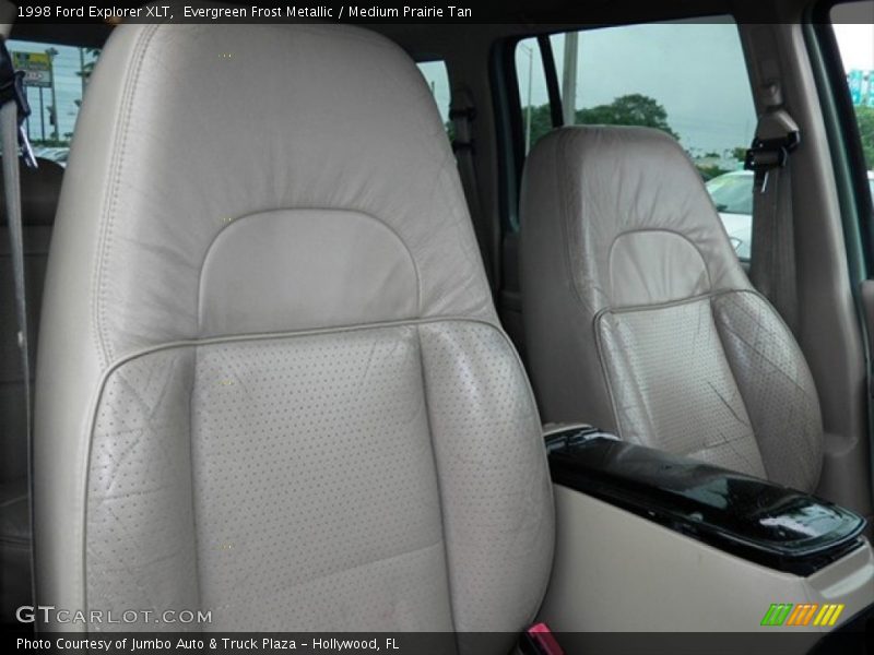 Evergreen Frost Metallic / Medium Prairie Tan 1998 Ford Explorer XLT