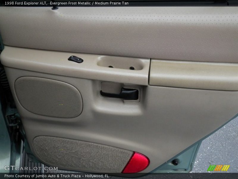 Evergreen Frost Metallic / Medium Prairie Tan 1998 Ford Explorer XLT